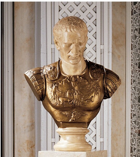 Julius Caesar Sculpture Bust
